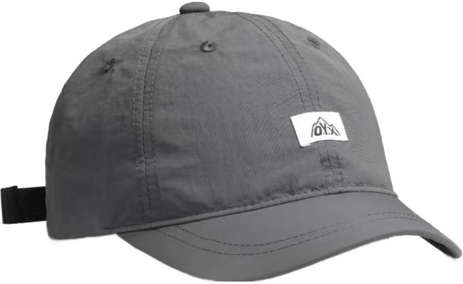 소파소럭키 하루이 운동 레저 러닝 초경량 숏챙 모자, 1개, 그레이