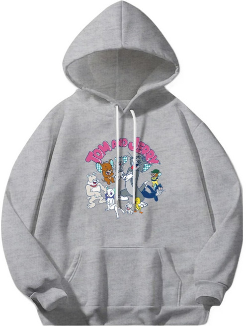 일루소 남녀공용 톰과제리 톰앤제리프렌드 후드티