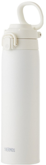 THERMOS 膳魔師 提環一鍵式隨行杯 JOS-750K, 白色(WH), 750ml, 1個