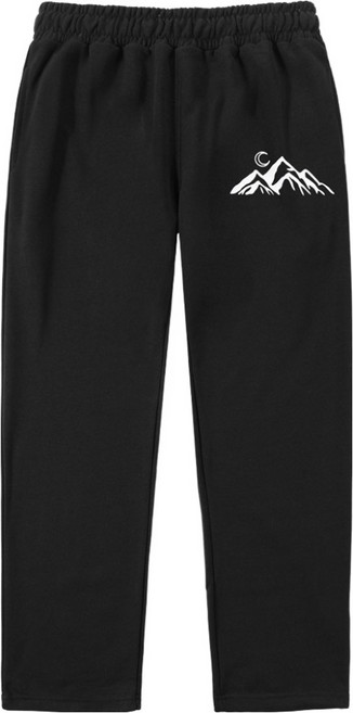 엠씨티 문컬렉션 남녀공용 쭈리면 일자 트레이닝 밴딩 팬츠