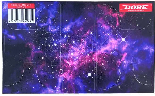 DOBE Switch2貼紙, 星空, 1個, TNS-5192