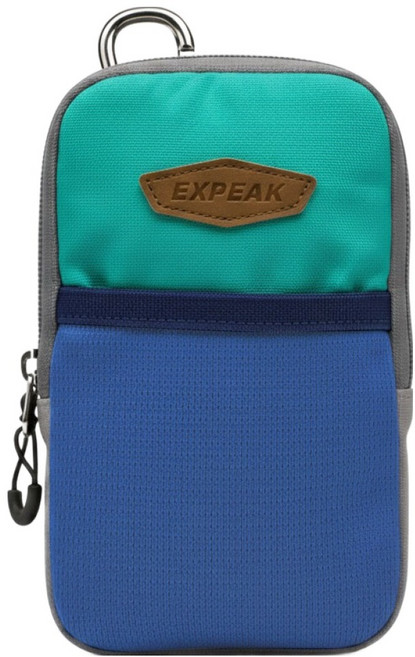 엑스피크 등산 메쉬 스마트폰 파우치 에메랄드