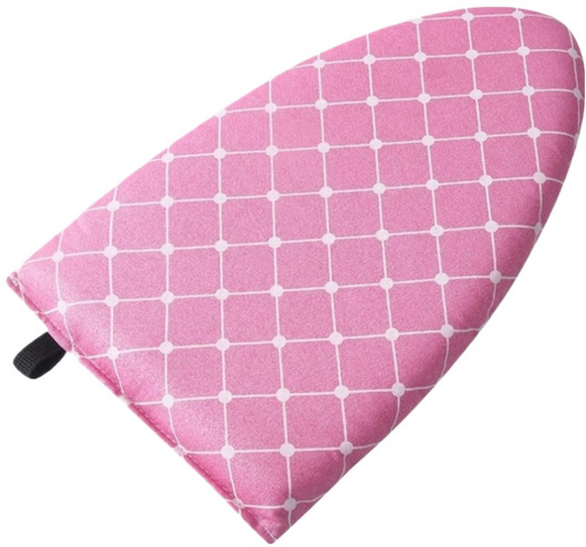 미니 휴대용 방열 내열 손 보호 핸디 스팀 다리미 장갑 패드, 핑크