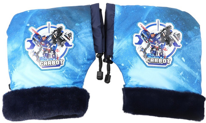 헬로카봇 퀵보드 자전거 장갑 양손착용 세트, 1세트, 혼합색상