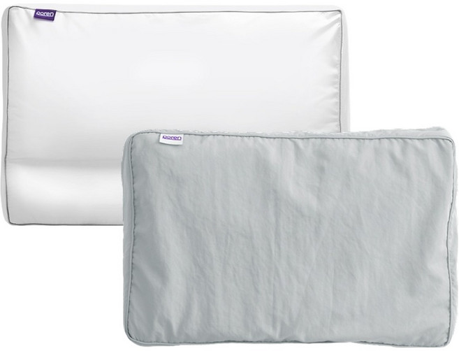 포렌 오리지널 에코플루피 경추베개 + 커버 세트, 그레이, 1세트