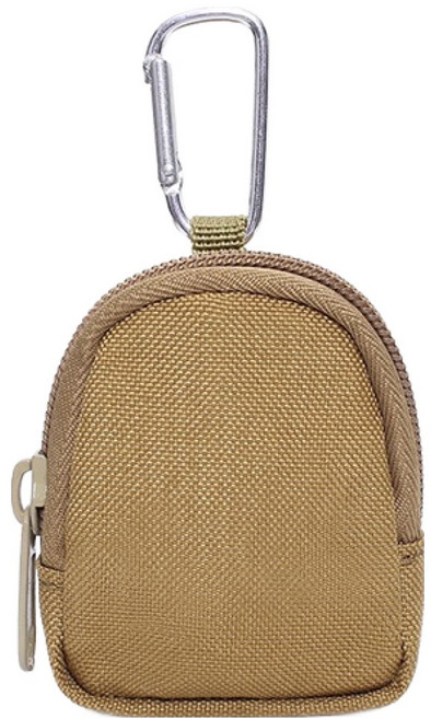 JOYMULTI EDC包 耳機 鑰匙圈 多用途迷你收納包 迷你包, 米色