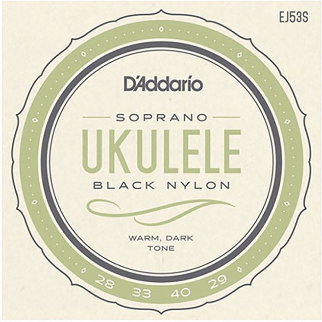 D'Addario Soprano 烏克麗麗弦 436112, 1個, 單一顏色, EJ53S