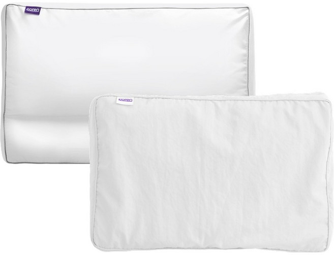 포렌 오리지널 에코플루피 경추베개 + 커버 세트, 화이트, 1세트