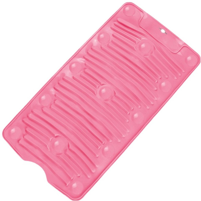 해피굿즈 양말용 속옷 접이식 빨래판 22.5 x 43 cm, 핑크a, 1개