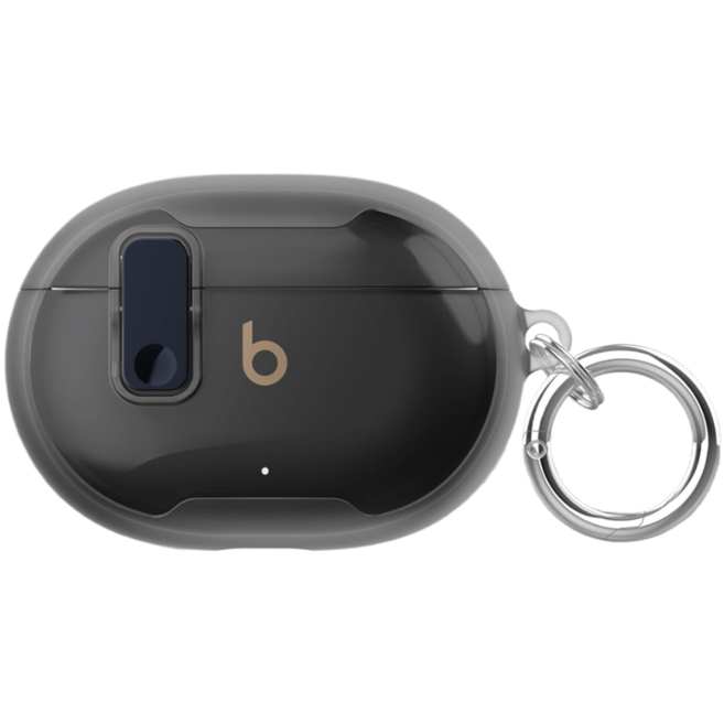 디노 잠금보호케이스 8.5 x 5.5 x 3 cm, 투명블랙, 1개, Beats Studio buds / plus