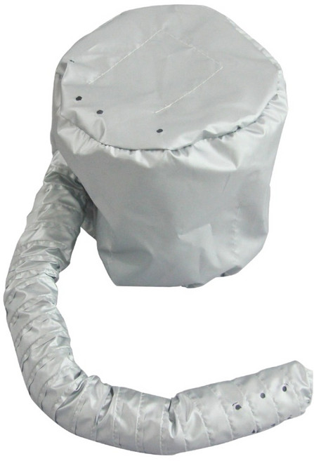 셀비아 초스피드 헤어드라이캡 손 프리 건조 모자, 실버그레이, 1개