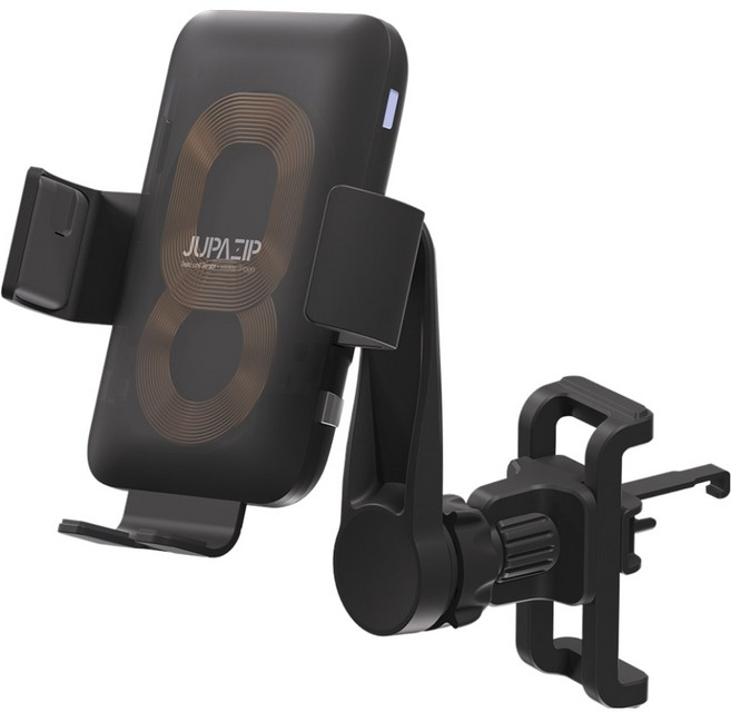 주파집 차량용 핸드폰 고속 무선충전 거치대 QC-6CP, QC-6CP(신버전)