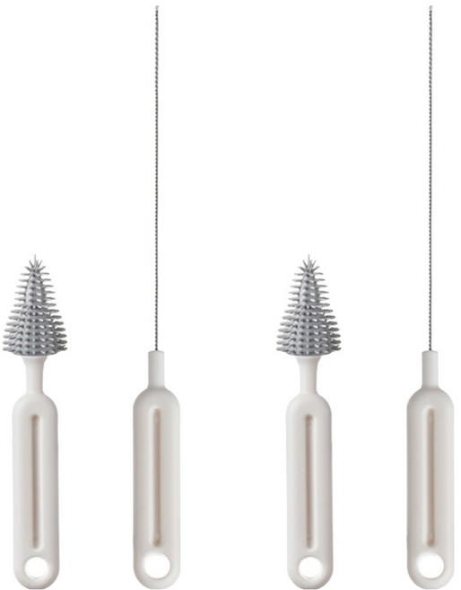 FaSoLa 奶瓶清潔刷套裝組, 2套, 白色