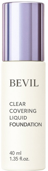 BEVIL 超濾光防護粉底液 40ml, 1個, #21