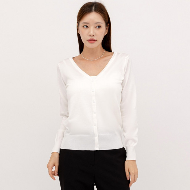 Elsso 女性調色盤針織開襟衫