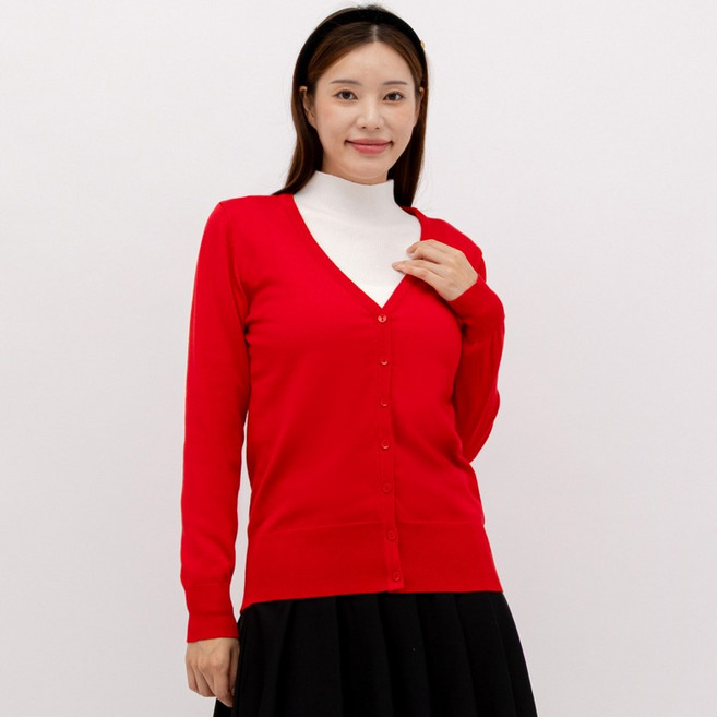Elsso 女性調色盤針織開襟衫