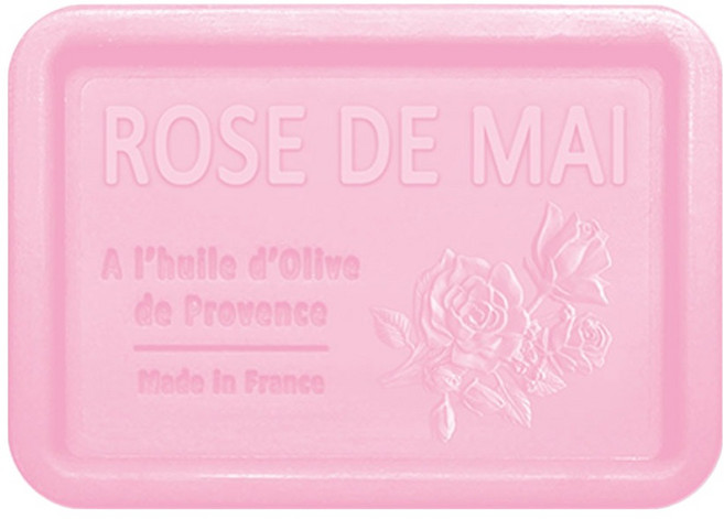 法國 ESPRIT PROVENCE 普羅旺斯皂 五月玫瑰, 120g, 1個
