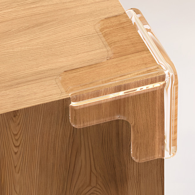 하우즈룸 스탠다드형 에어쿠션 모서리 보호대, 투명, 12개