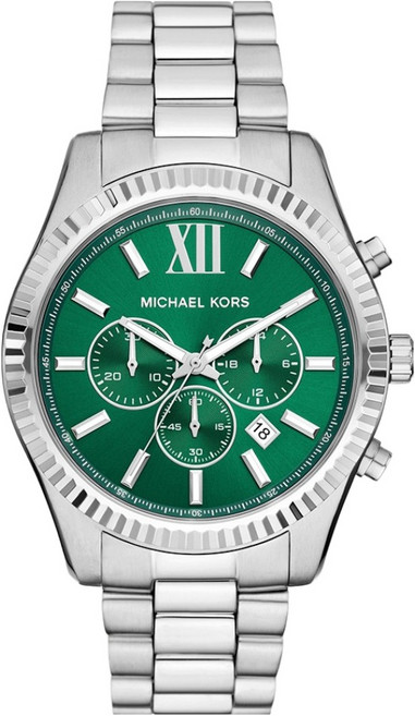 MICHAEL KORS 男士 Lexington 計時碼錶金屬腕錶 MK9152