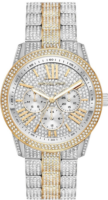 MICHAEL KORS 女款 Bryn 多功能計時碼錶金屬腕錶 MK6934