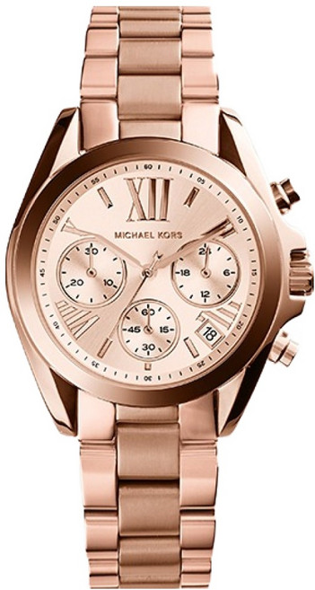 MICHAEL KORS Bradshaw 女性計時金屬腕錶 MK5799