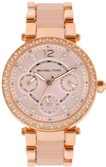 MICHAEL KORS 女款 Parker 迷你金屬手錶 MK6110