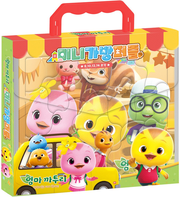 엄마까투리 : 미니가방퍼즐, 6권, 아이누리