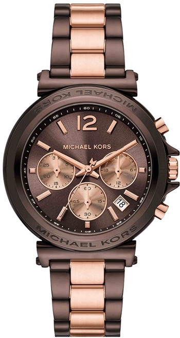 MICHAEL KORS 女款 Maren 計時碼錶金屬腕錶 MK7496