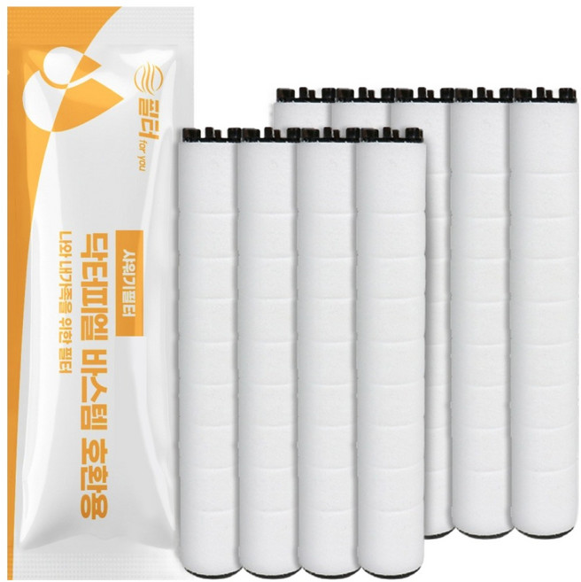 필터포유 닥터피엘 샤워기 호환필터 개별포장, 9개, 무향