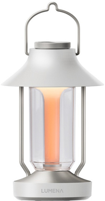 루메나 THE CLASSIC 감성 LED 캠핑 랜턴, 클라우드 화이트, 1개