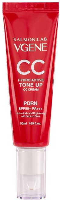 살몬랩 브이진 하이드로 액티브 톤업 CC크림 SPF50+ PA+++, 내추럴, 1개, 50ml