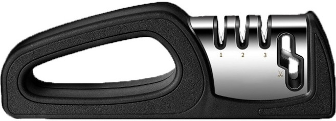 히즈플랜 4in1 멀티 칼갈이, 블랙, 1개