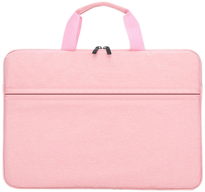 다온 비즈니스 프로페셔널 다수납 컴퓨터 가방, 연핑크, 1개