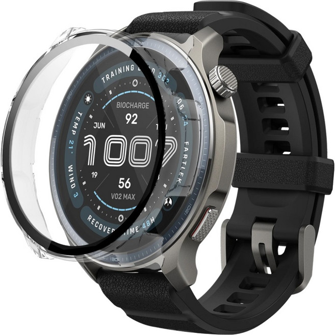 스페이스쉴드 PC 강화유리 어메이즈핏 밸런스2 올인원 케이스, 투명, 1개