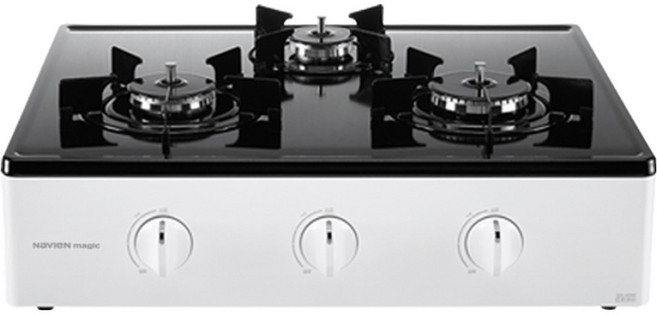 나비엔 매직 스탠드 가스레인지 3구 방문설치, LNG, GRF-6003ND