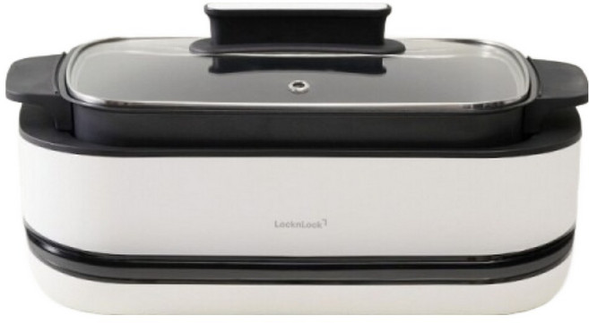 락앤락 대용량 분리형 유선 멀티쿠커 화이트 6L, EJP261WHT