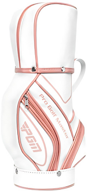 PGM Golf 高爾夫球包/女士迷你手拎隨身衣物包手提胸包 PG105, 白粉色