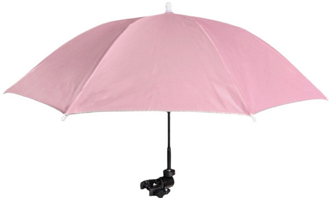 노이원 심플한 촬영우산 핑크 + 홀더 60cm, 1개