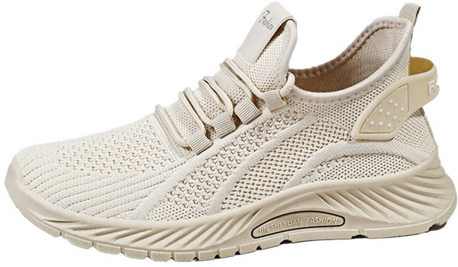 Elsso 女款輕量針織網眼低筒運動鞋