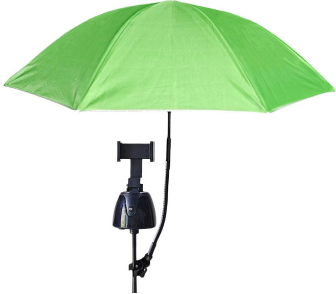 노이원 심플한 촬영우산 그린 + 홀더 + 연장튜브 60cm, 1개