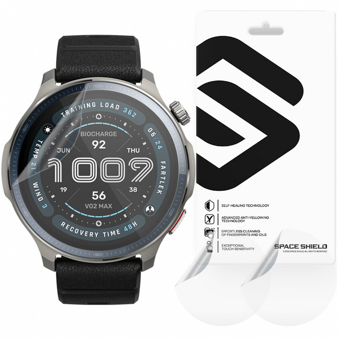 스페이스쉴드 아머 플렉스 TPU 자가복원 풀커버 우레탄 액정보호필름 3p 세트, 투명, 1세트