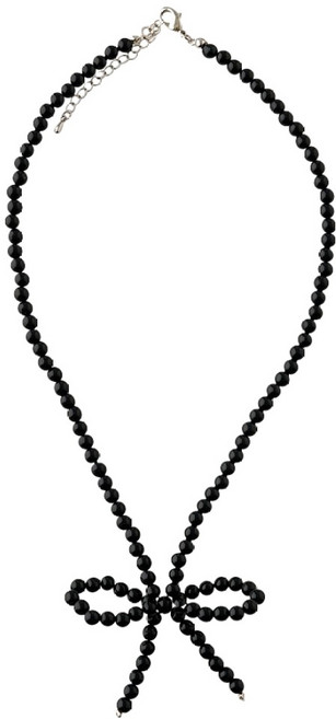 Rougefee 串珠蝴蝶結項鍊