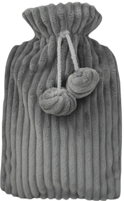 솔르 뜨거운 물병 물 채우기 손난로 온수찜질팩 2000ml 다크그레이 21 x 33 x 3 cm, 1개