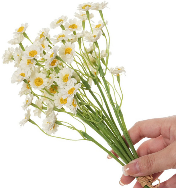 홈 인테리어 카모마일 데이지 조화 장식 BRP1644 ONE SIZE, 1번, 1개
