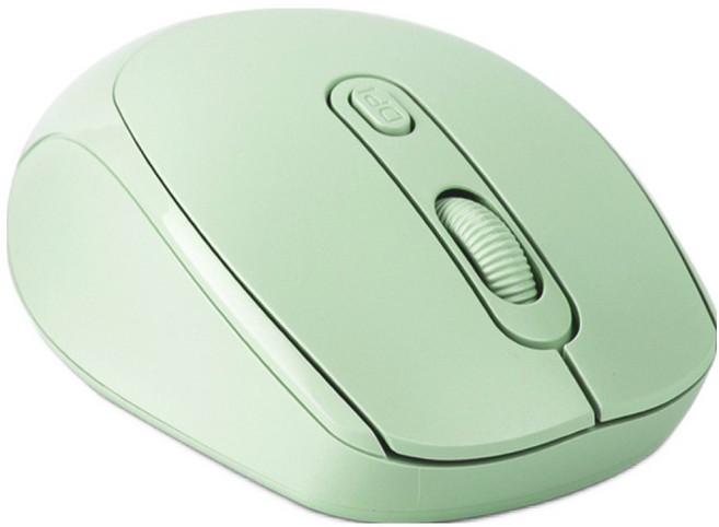 PLEIGO 블루투스 리시버 듀얼 파스텔 무소음 무선 마우스, MINT, M30