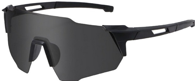 하이키아 스포츠용 변색 선글라스, 블랙, 1개