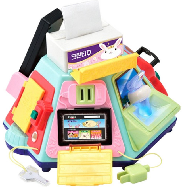 손오공 투모로우 장난꾸러기 만능놀이 우리말 플러스 영아완구, 혼합색상, 1개