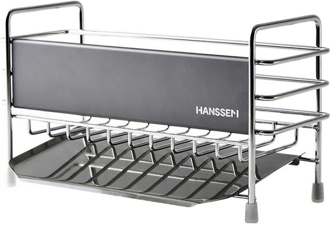 한샘 노블레스 오브제 수세미 세제 거치대, 그레이, 1개