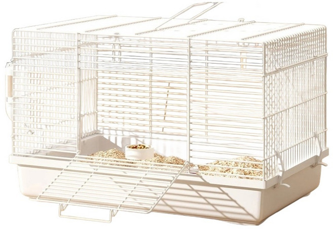 햄스타일 베이직 하우스 햄스터 케이지 47 x 30 x 30 cm LY-104, 1개, 화이트