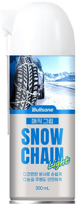불스원 매직그립 스노우 체인 light, 1개, 300ml